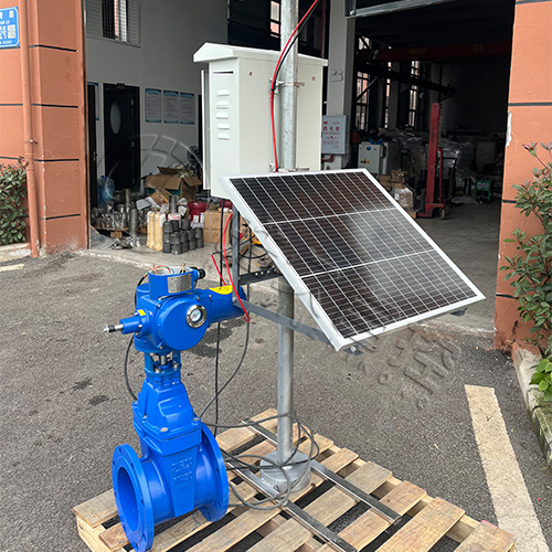 莱西皓久 Z945X-16Q免布线太阳能电动闸阀 农业灌溉 支持远程智能控制